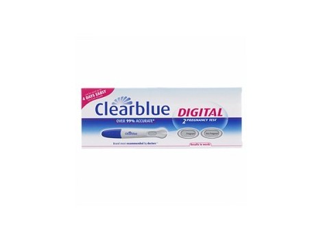 Clearblue digital pregnancy test