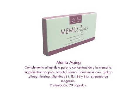 Anti Aging Memo Aging 20 capsulas