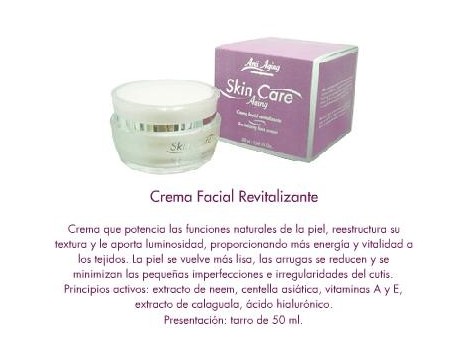 Anti Aging Crema facial revitalizante 50ml.