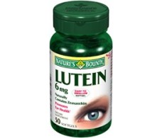 Nature´s Bounty Lutein 6mg. 50 pearls
