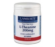 Lamberts L-Teanina 200 mg 60 tabletas
