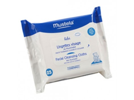 Mustela wipes his face 25 units