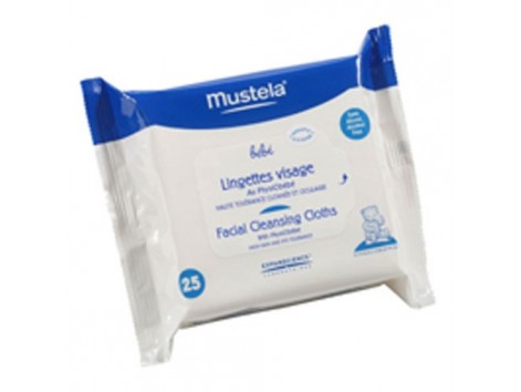 Mustela wipes his face 25 units Mustela wipes his face 25 units