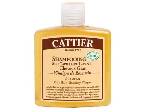 Cattier Greasy hair shampoo with vinegar Romero 250 ml.