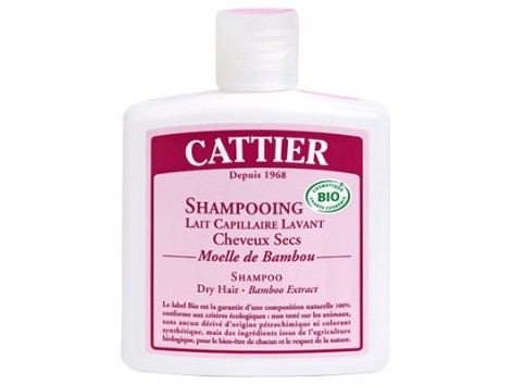 Cattier Dry Hair Shampoo Bamboo 250ml.