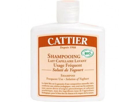Cattier Shampoo häufig mit Joghurt 250 ml.