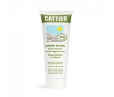 Cattier crema de manos con arcilla blanca 75ml.