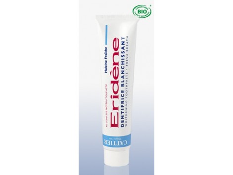 Cattier Dentifrico bleach Eridene 75 ml frischen Atem.