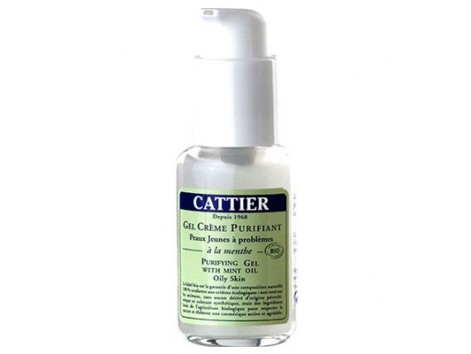 Cattier purifying gel cream 50ml.