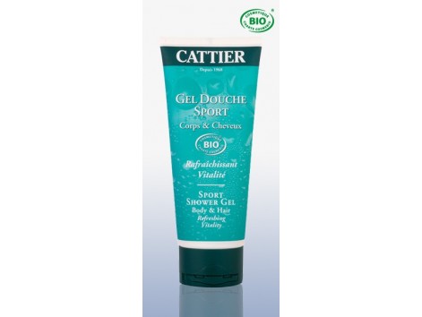 Cattier sport shower gel: body and hair. 200ml