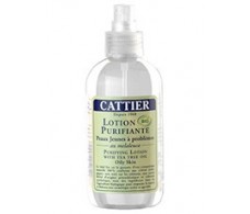 Cattier loción purificante con Tea Tree 200ml.