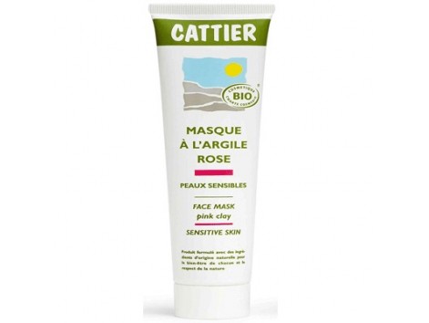 Cattier mascarilla de arcilla rosa 100ml.