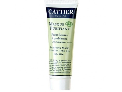 Cattier purifying mask with Tea Tree 75ml.