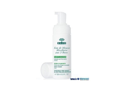 Nuxe Eau Mousse Micellaire 3 Roses 150ml. Agua Mousse Micelar. Nuxe Eau Mousse Micellaire 3 Roses 150ml. Agua Mousse Micelar.