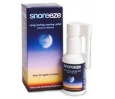 Oral spray Snoreeze not to snore. 50 nights