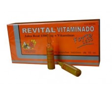 Revital vitaminado Forte 1500. 20 ampollas