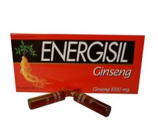 Energisil Ginseng 1000mg. 10 ampoules