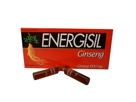 Energisil Ginseng 1000mg. 10 ampoules