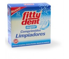 Fittydent comprimidos superlimpiadores. 32 comprimidos