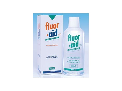 Fluor-Aid 0,05 enjuague bucal. 500ml.