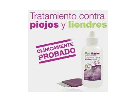 FullMarks. Solución contra piojos y liendres. 100ml.