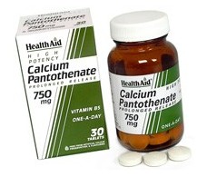 Health Aid Vitamina B5 o Pantotenato calcico 30 comprimid