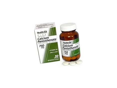 Health Aid Vitamina B5 o Pantotenato calcico 30 comprimid