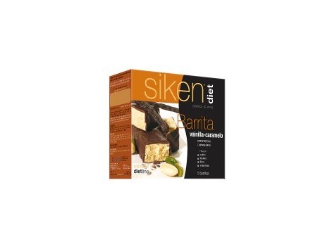 Siken Diet Vanilla and caramel bars. 5 bars Siken Diet Vanilla and caramel bars. 5 bars