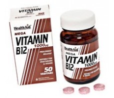 Health Aid Vitamin B12 (Cyanocobalamin) 1000µg - Tablets 100's