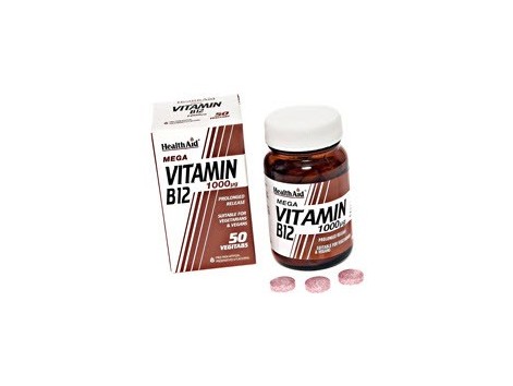 Health Aid Vitamin B12 (Cyanocobalamin) 1000µg - 100 Tabletten
