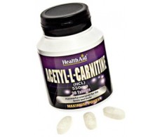 Health Aid Acetil-L-Carnitina 550mg. 30 comprimidos