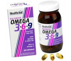 Health Aid Omega 3-6-9  60 capsulas