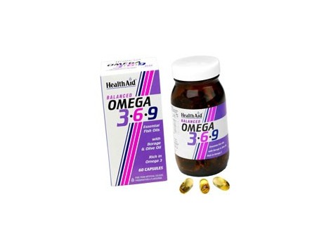 Health Aid Omega 3-6-9  60 capsulas