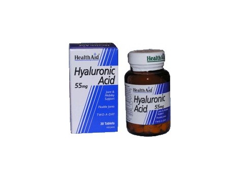 Health Aid Hyaluronic Acid 55mg. 30 Kapseln