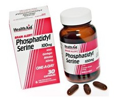 Saúde Aid cérebro alerta Phosphatidylserine 30 cápsulas