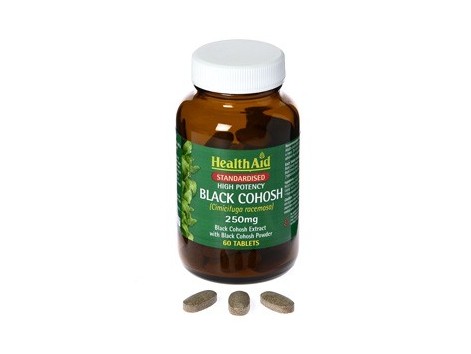 Health Aid Black Cohosh 250mg - Standardised 60 Tabletten