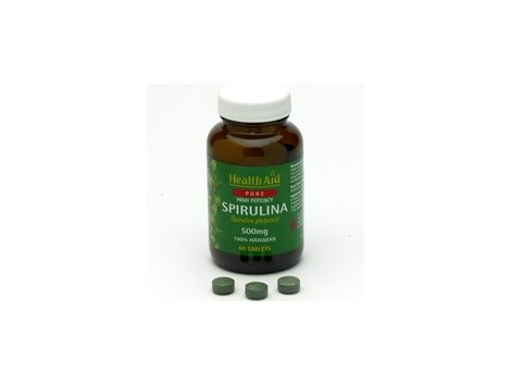 Health Aid Spirulina 500mg Tablets 60's