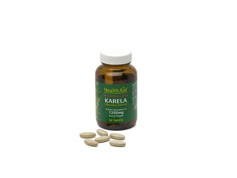 Health Aid Karela Extract 1250mg 60 Tabletten