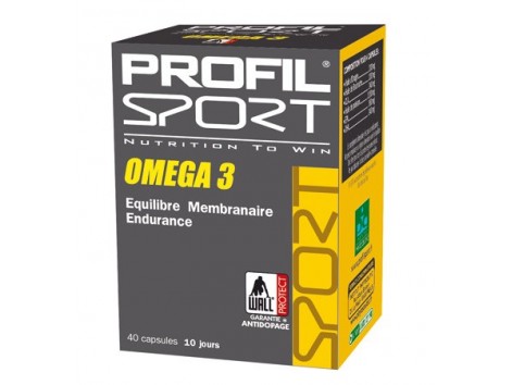 Profil Sport Omega 3.  40 capsulas