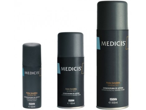 Isdin Medicis dermoespuma de afeitar 50ml.