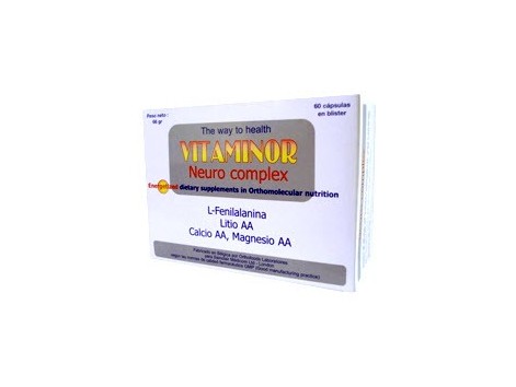 Vitaminor Actino Complex (antes Neuro Complex) 60 capsulas