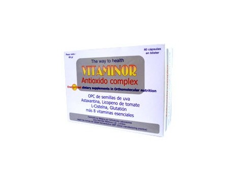 Vitaminor Antioxido Complex 60 capsulas