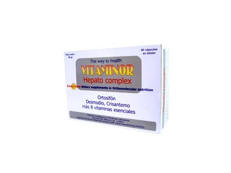 Vitaminor Draino Complex (antes Hepato Complex) 60 capsulas