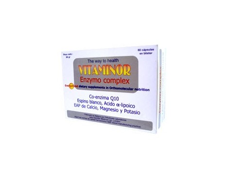 Vitaminor Enzymo Complex 60 capsulas