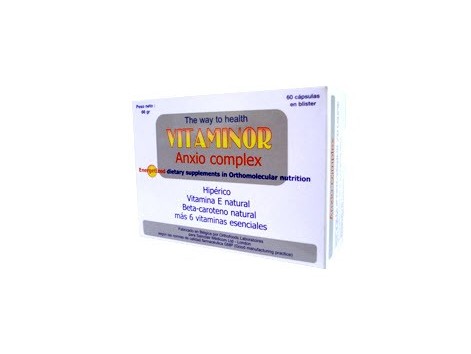 Vitaminor Hyperico complex (antes Anxio Complex) 60 capsulas