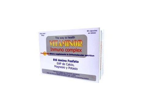 Vitaminor Inmuno Complex 60 capsulas (ahora leucogeno complex)