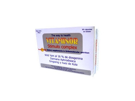 Vitaminor Stimulo Complex 60 capsulas