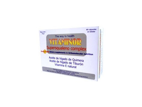 Vitaminor Supersqualeno Complex 60 capsulas