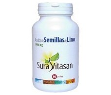 Sura Vitasan Aceite de semillas de Lino 1000mg. 90 perlas