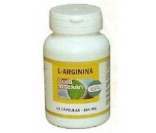 Sura Vitasan L-Arginina 500mg. 50 capsulas